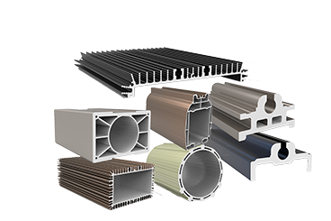 Industrial aluminum profiles